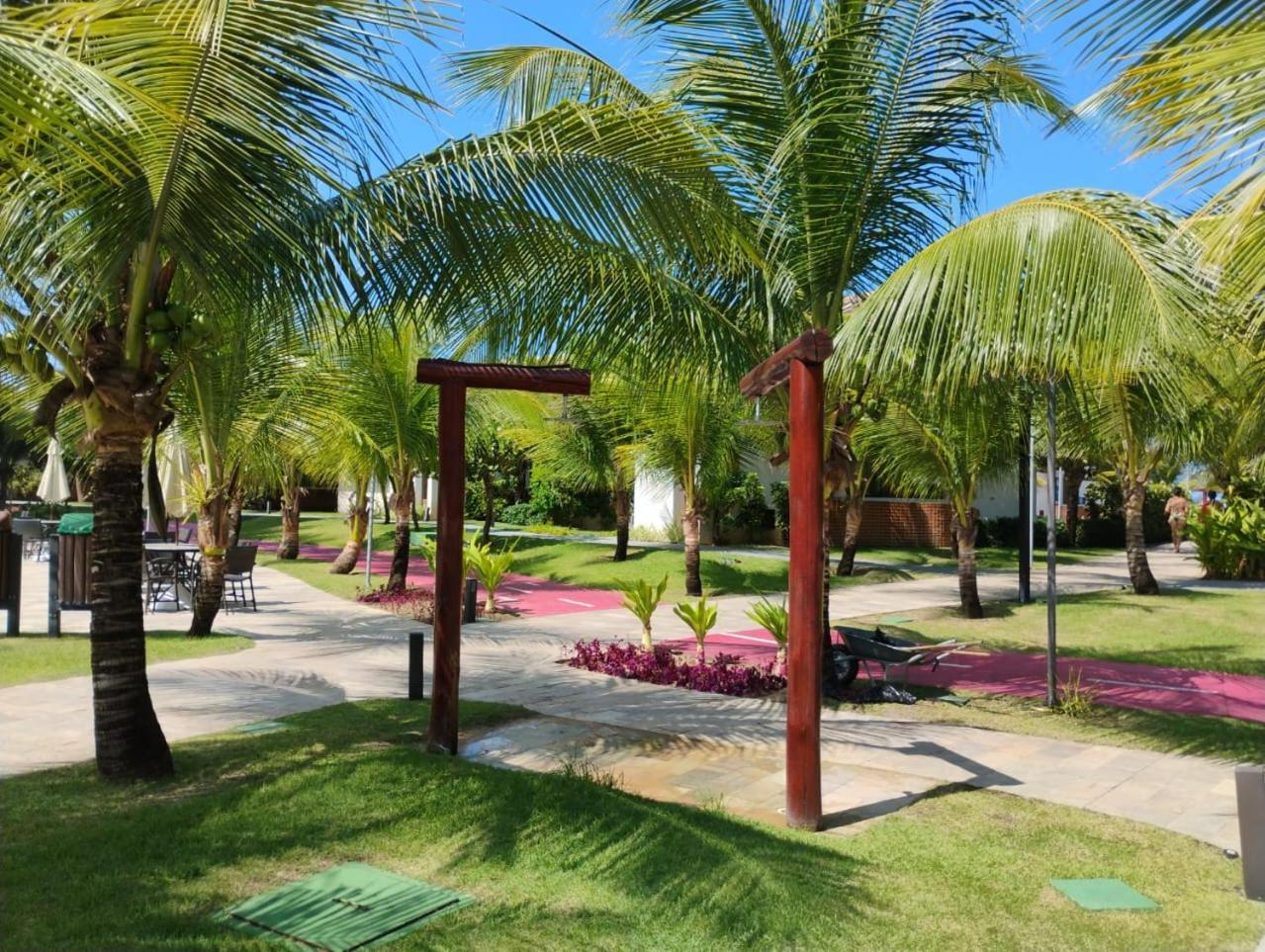 Flat Beira Mar Cupe Beach Living - Pôrto das Galinhas Eksteriør bilde